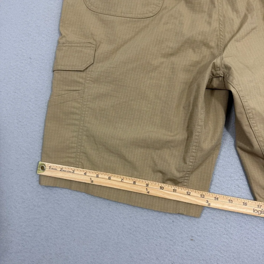 Carhartt Cargo Shorts Mens 44 Tan Force Broxton Relaxed Fit Ripstop Workwear